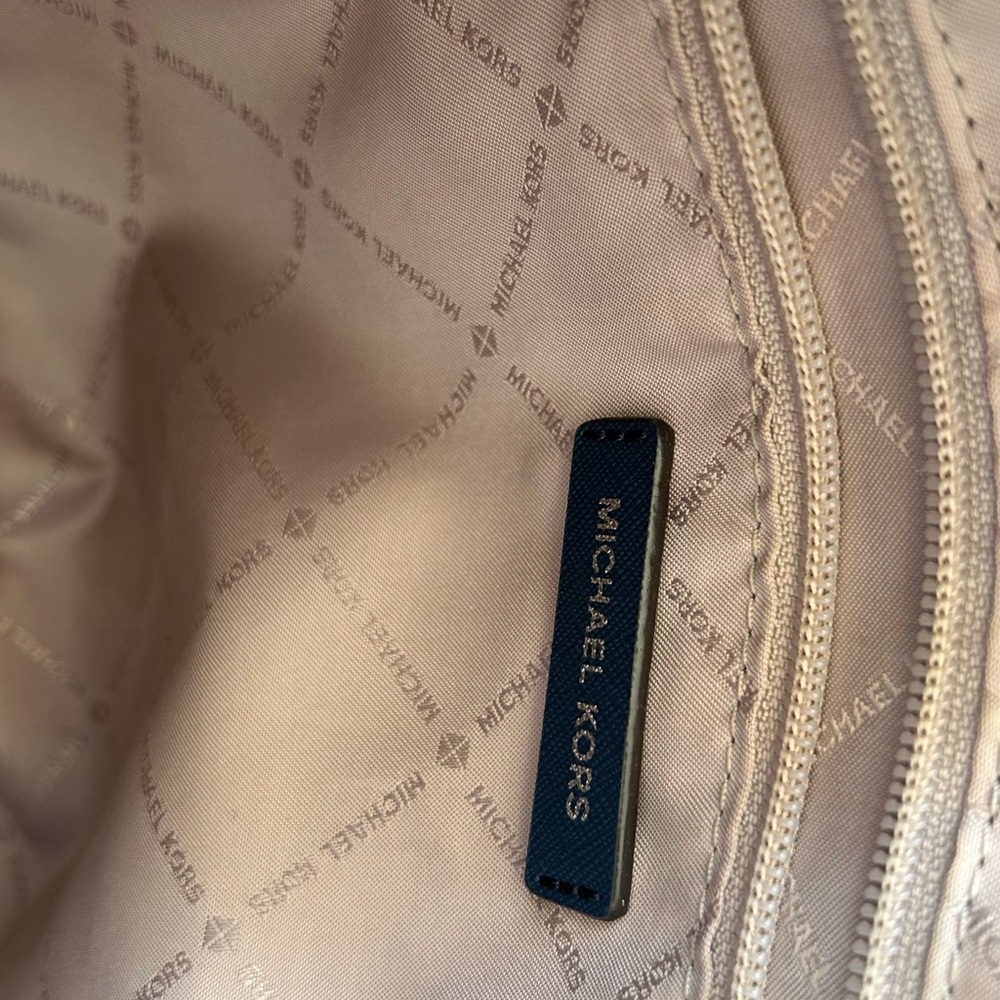Michael Kors Dark Blue Tote Bag - Picture 7 of 13